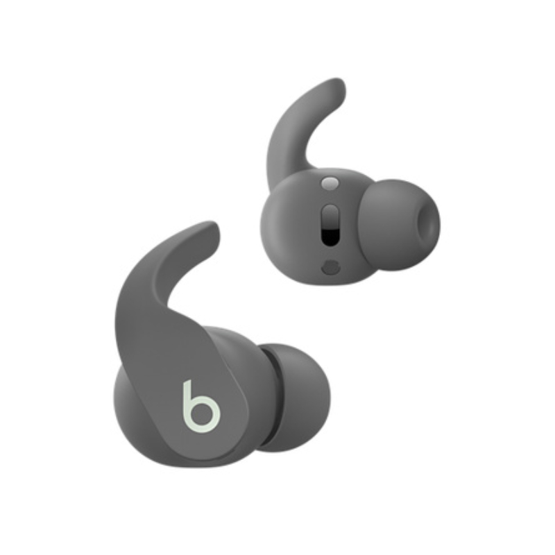 Sage grey earbuds