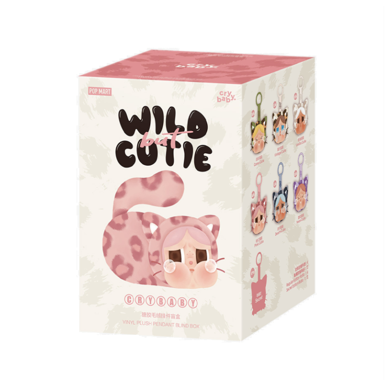 Crybaby - Wild but Cutie Series Vinyl Plush Pendant (Single Box)