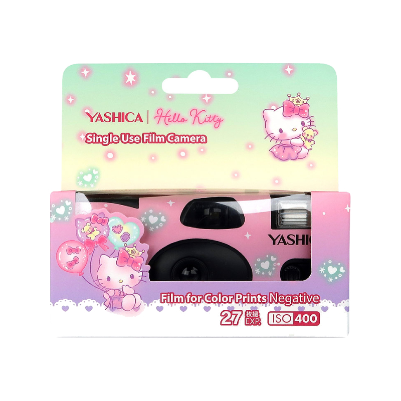 YASHICA Single Use Film Camera (Hello Kitty Jewel Land) - box