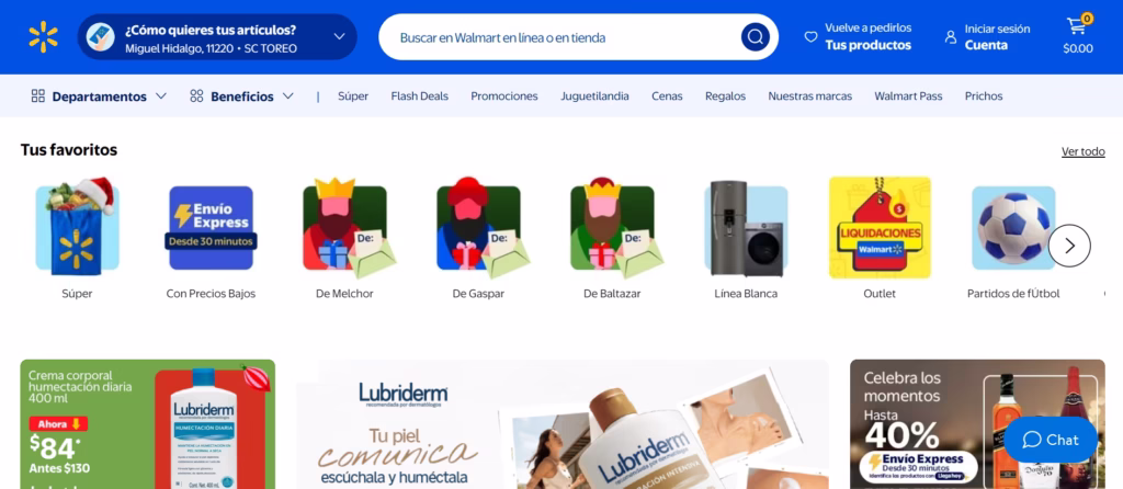 latin america walmart