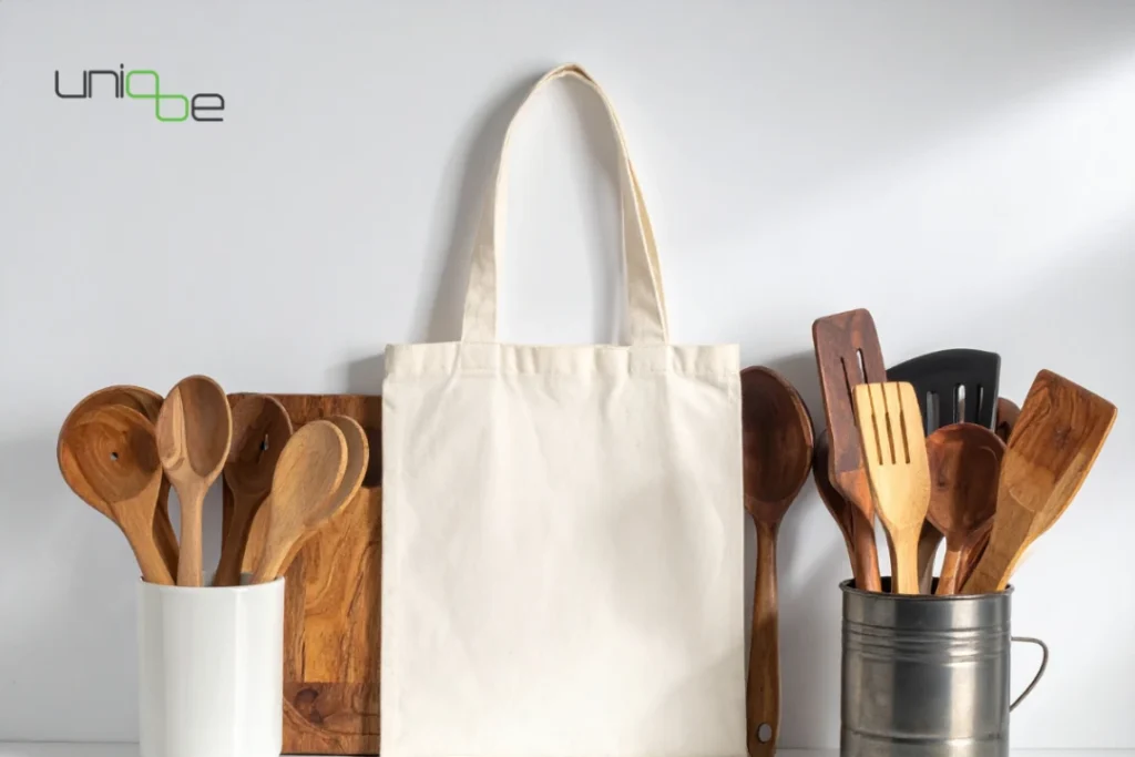 Bamboo Utensils and Totes